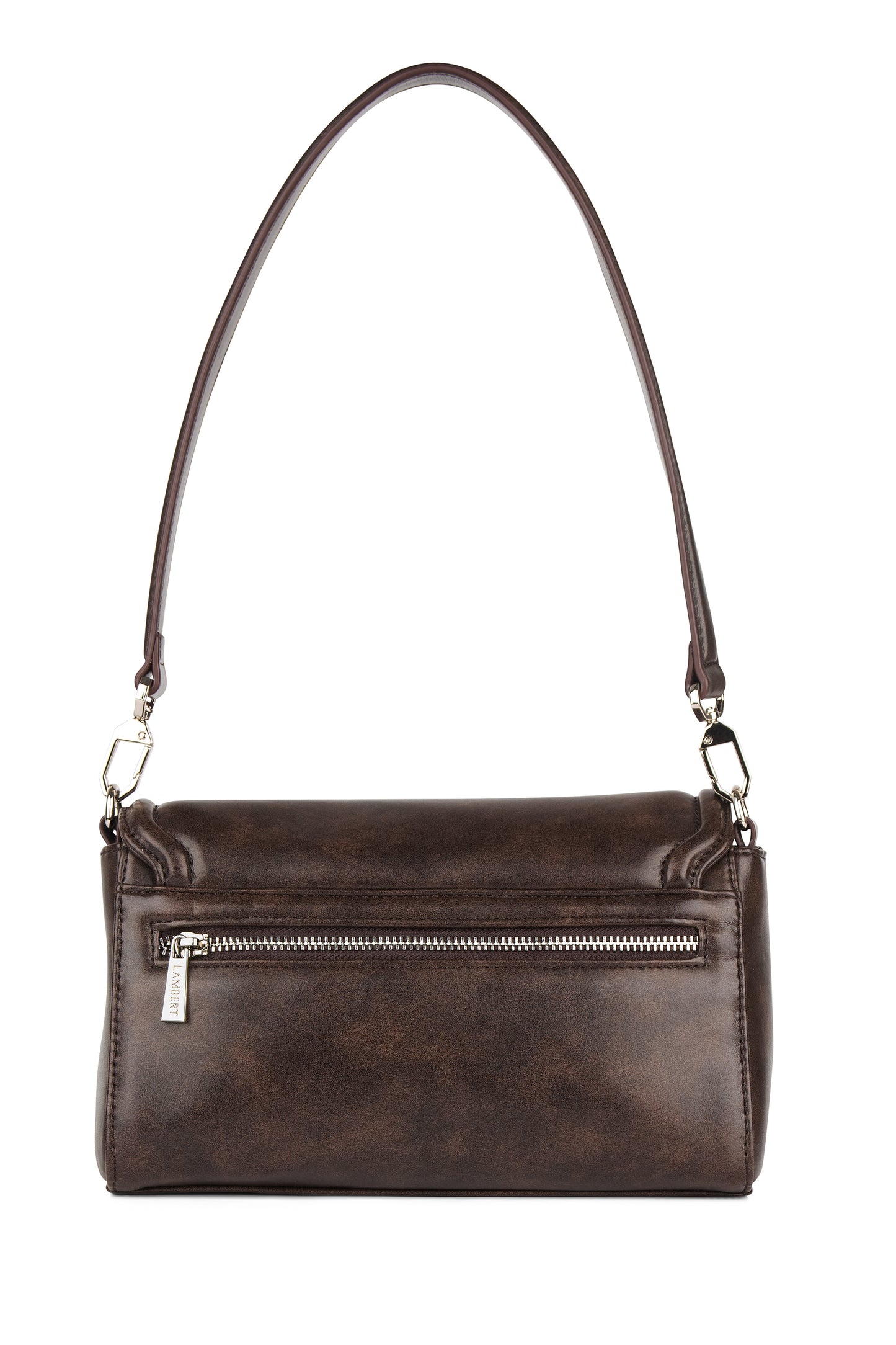 ALYSSA 2-IN-1 DISTRESSED BAG ESPRESSO