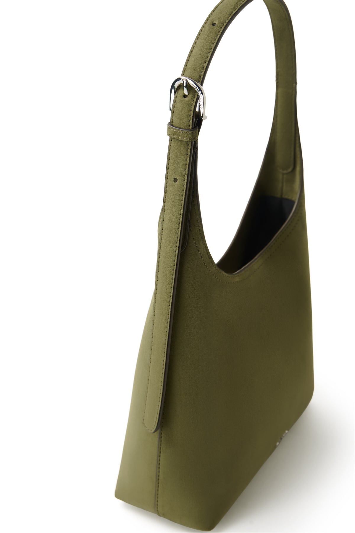 ELENA SUEDE SHOULDER BAG MOSS