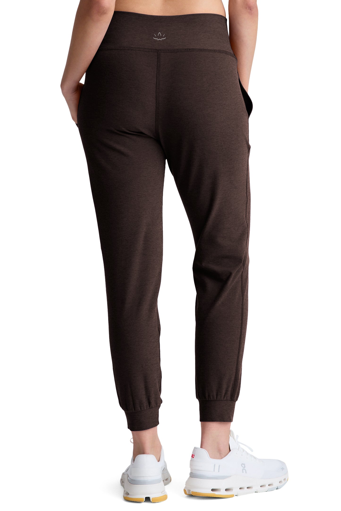 SPACEDYE MIDI JOGGER DARK CHOCOLATE