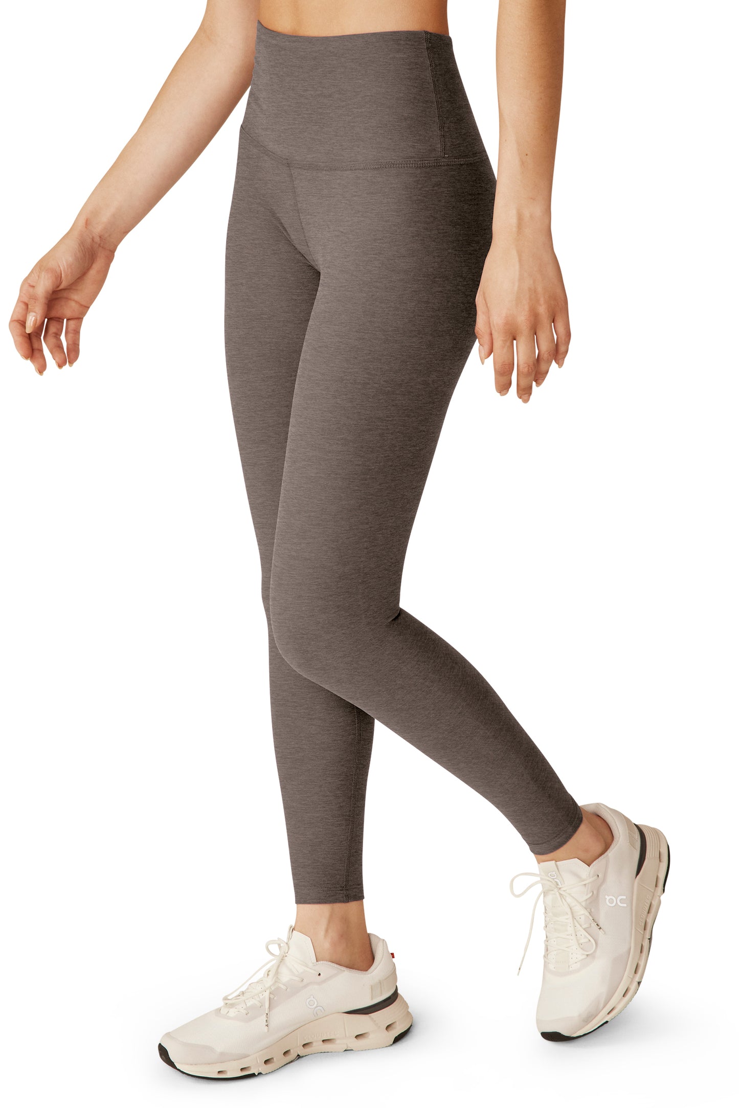 CAUGHT IN THE MIDI SPACEDYE LEGGING SOFT UMBER