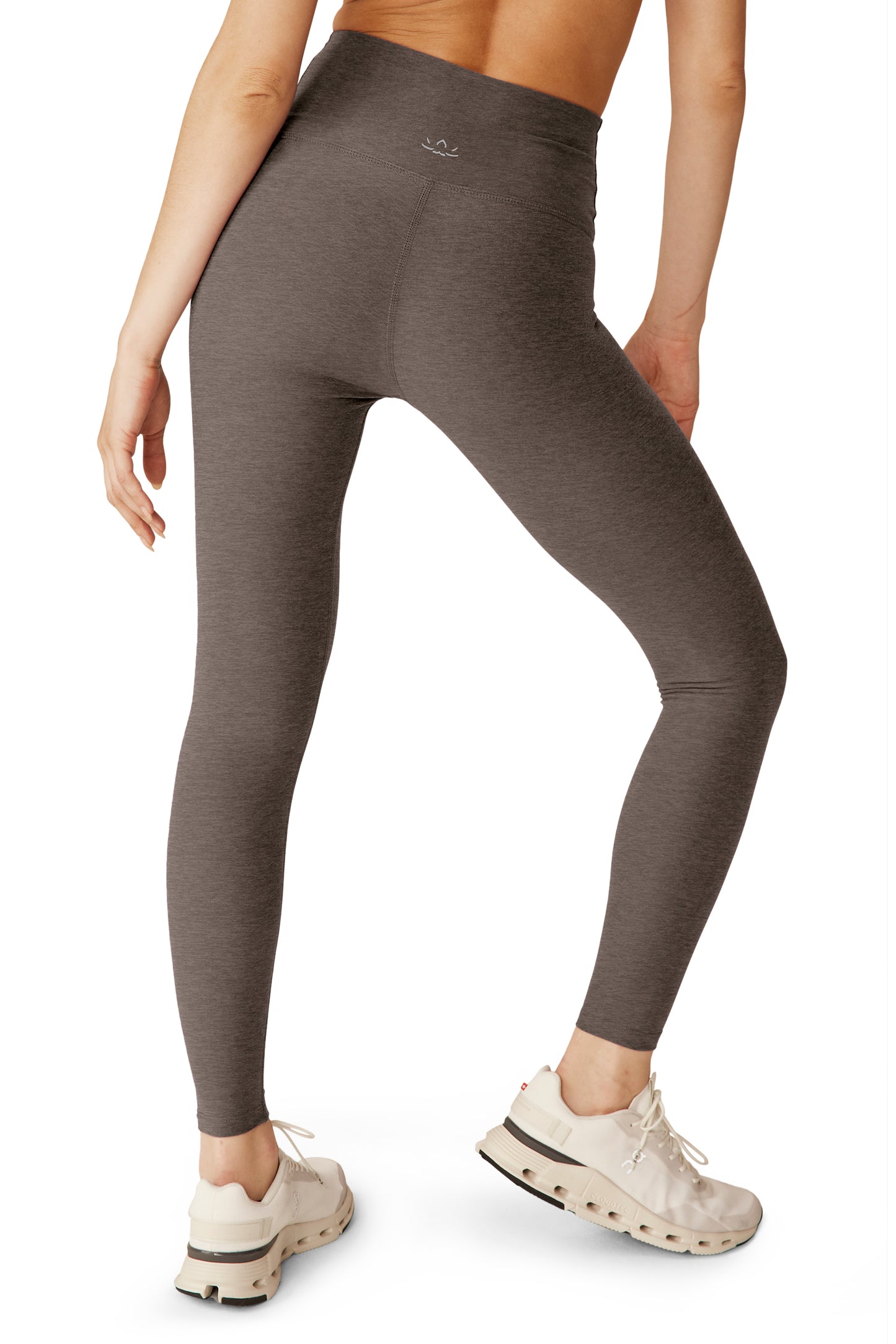 CAUGHT IN THE MIDI SPACEDYE LEGGING SOFT UMBER