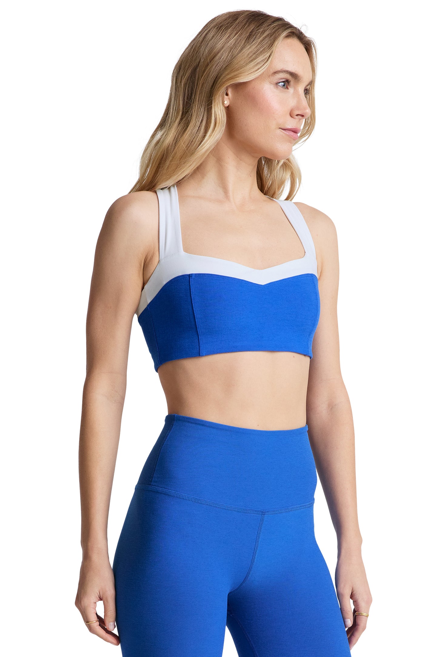 TROPHY BRA COURT BLUE/CLOUD WHITE