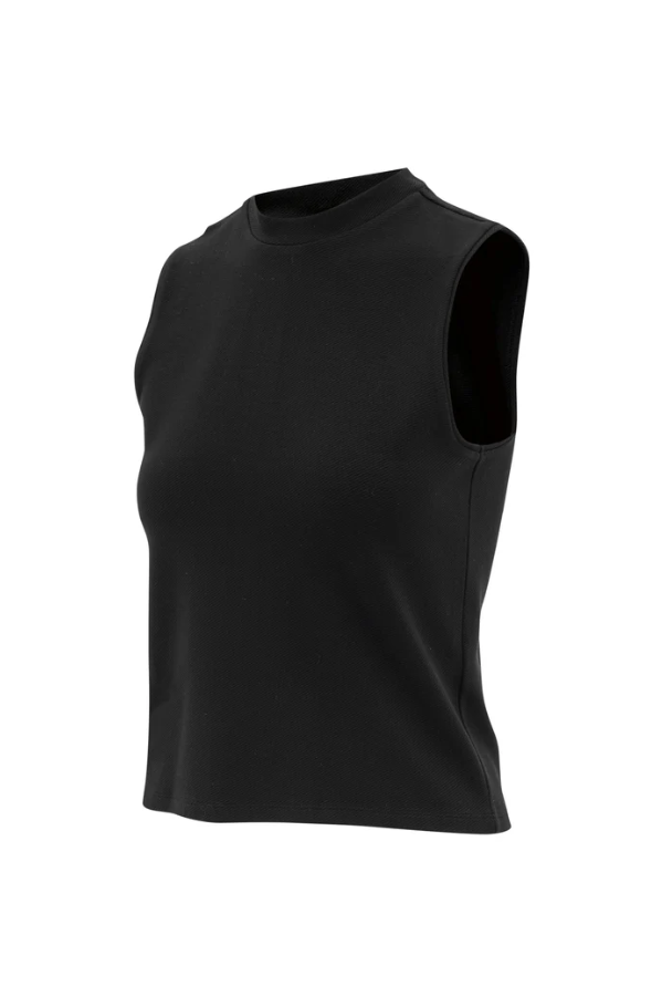 FOREST ESSENTIAL SLEEVELESS TOP BLACK