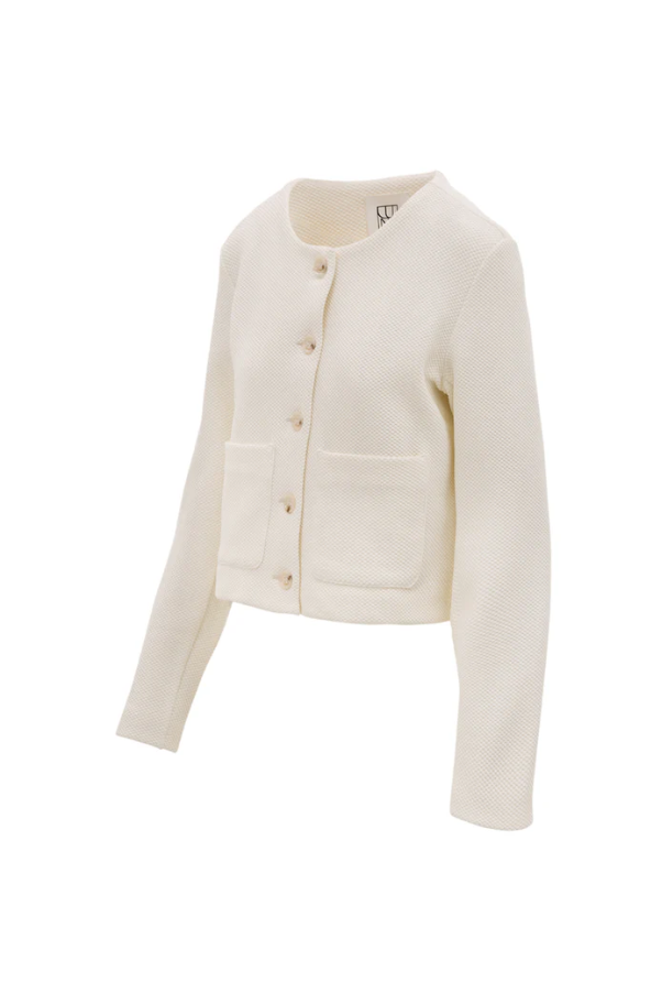 MOON CLASSIC SHORT JACKET MARSHMALLOW
