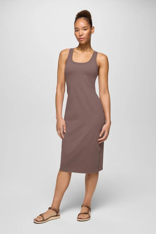 HEAVANA RACERBACK DRESS CAROB