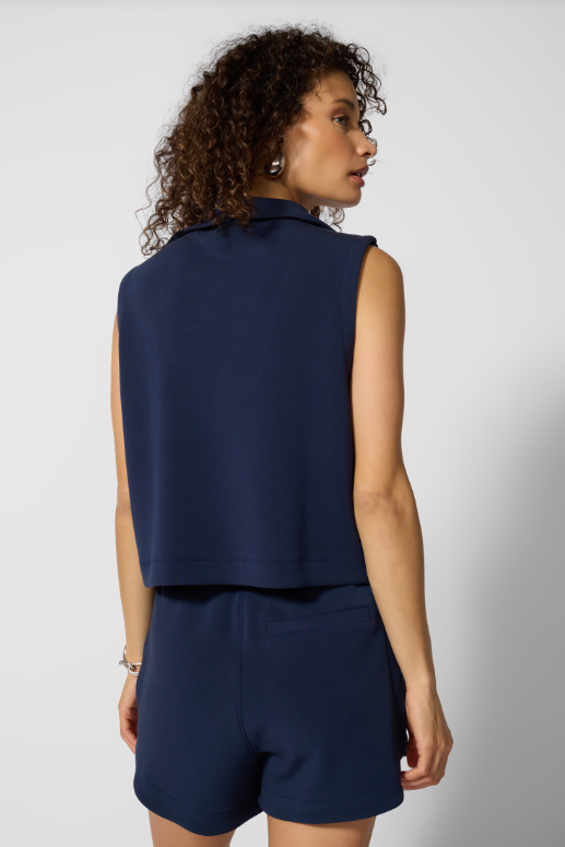 DREAMWEAVE HALF ZIP TANK NAVY