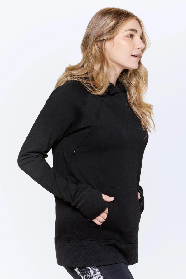 ULTIMATE NURSING HOODIE BLACK