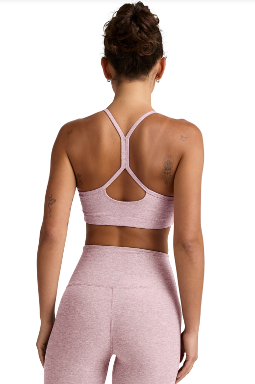 SLIM RACERBACK BRA BLUSH BLOOMS