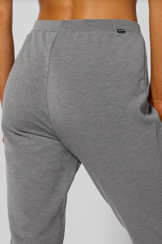 COZY FLEECE SLIM JOGGER STEEL