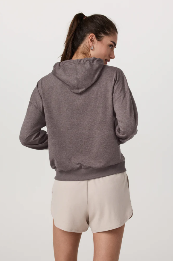 HALO MODERN PULLOVER HOODIE HUCKLEBERRY HEATHER