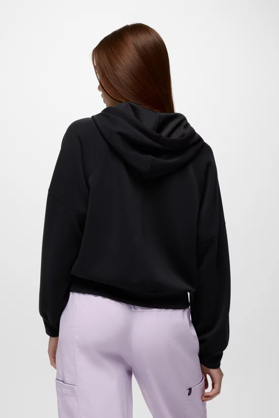 SHEA FULL ZIP BLACK