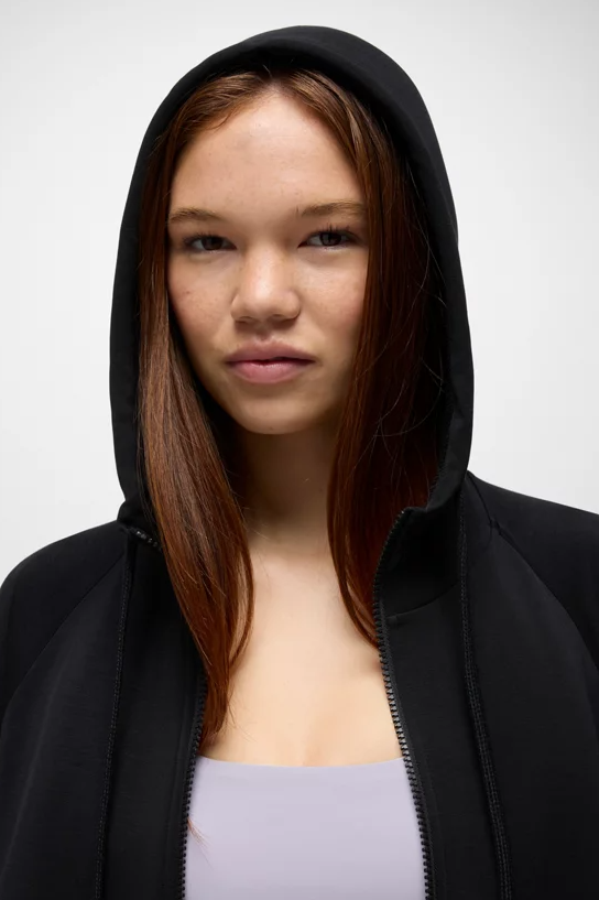 SHEA FULL ZIP BLACK