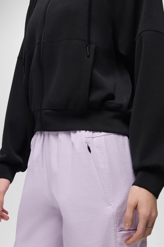 SHEA FULL ZIP BLACK