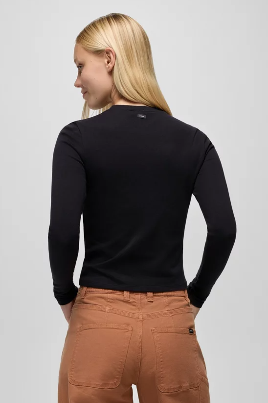 LOTUS LONGSLEEVE BLACK