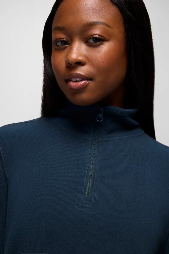 WILLOW WEST HALF ZIP STORMY NIGHT