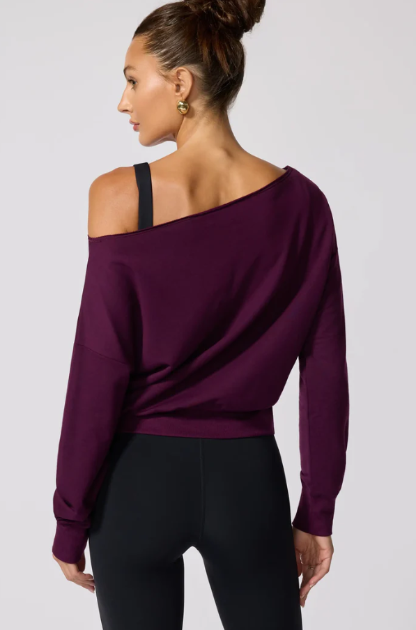 FLASHDANCE SWEATSHIRT BEET