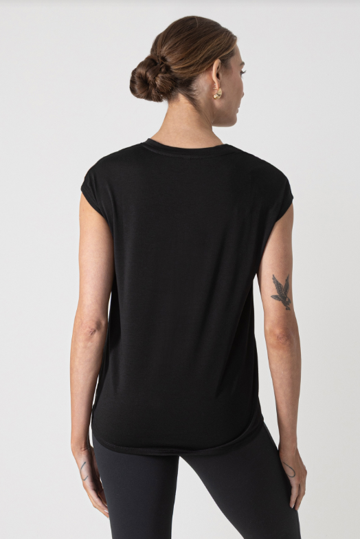 DYNAMIC CREW TEE BLACK