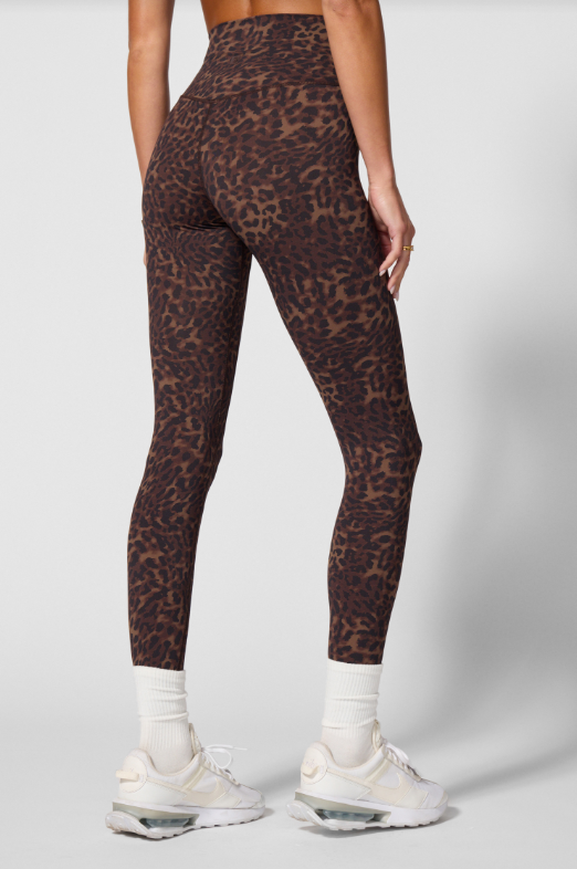 CLOUD PRINTED LEGGING CARIBOU LEOPARD