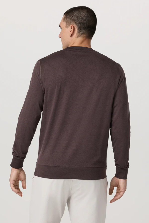 PONTO PERFORMANCE CREW SANGRIA HEATHER