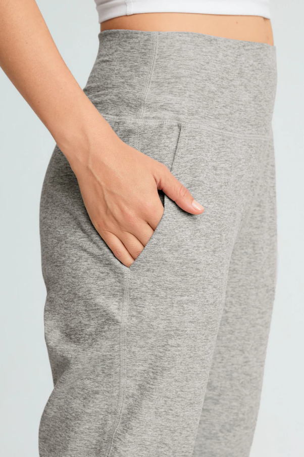 SPACEDYE MIDI JOGGER SILVER MIST