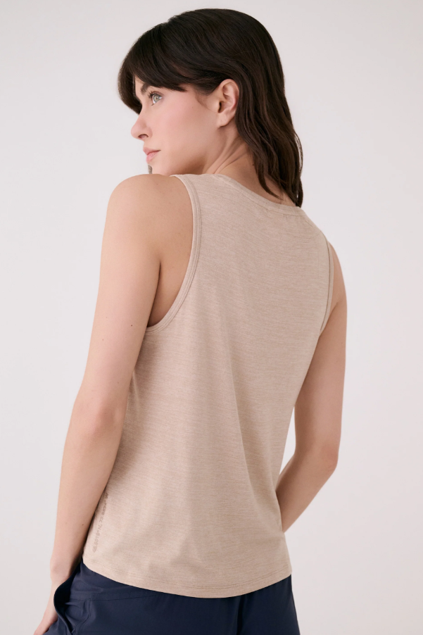 VITAL TANK SANDSHELL HEATHER