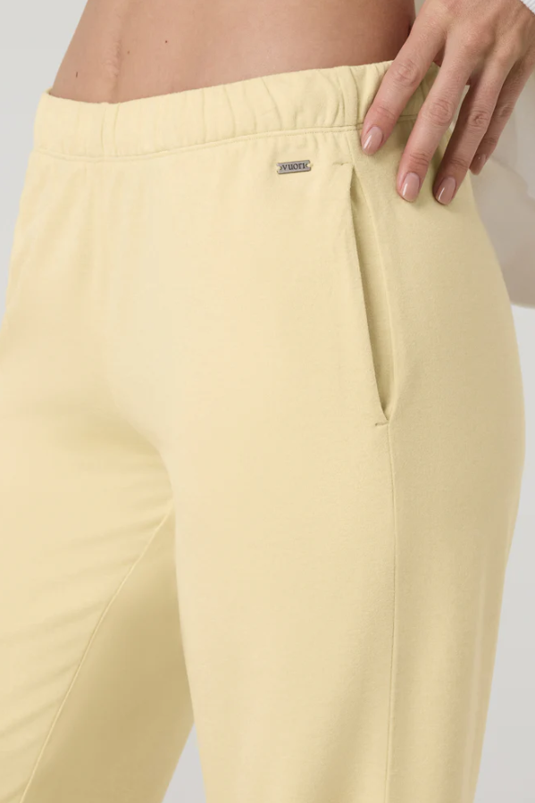 HALO MODERN STRAIGHT PANT LEMON SNAP