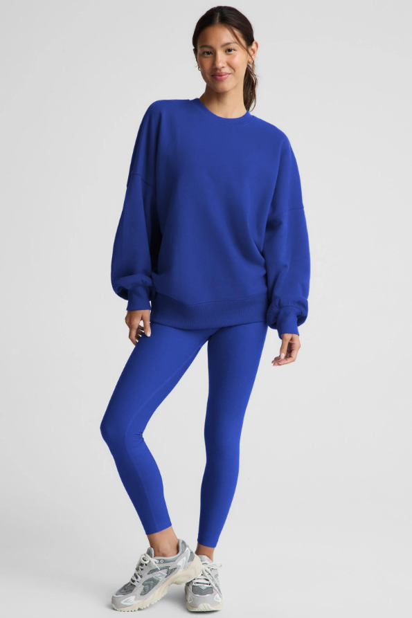 LUXEFLEECE 2.0 OVERSIZED CREWNECK ULTRA BLUE