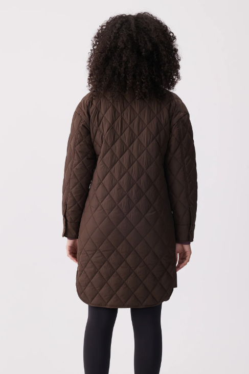 AVRIL INSULATED SHACKET ESPRESSO
