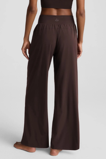 GLOWZONE HYBRID STRAIGHT PANT COCOA PLUM