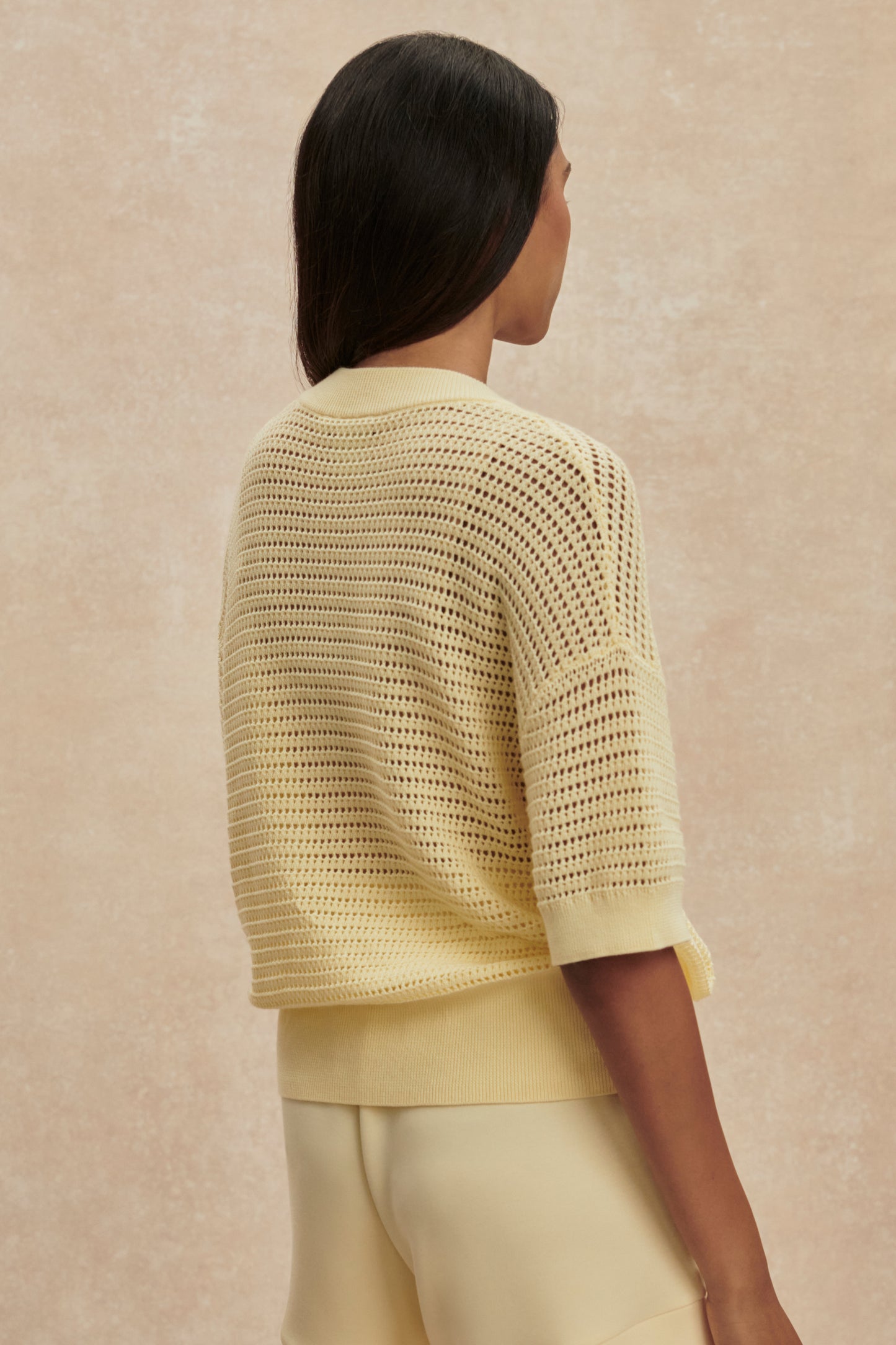 CALLIE KNIT TEE ANISE FLOWER