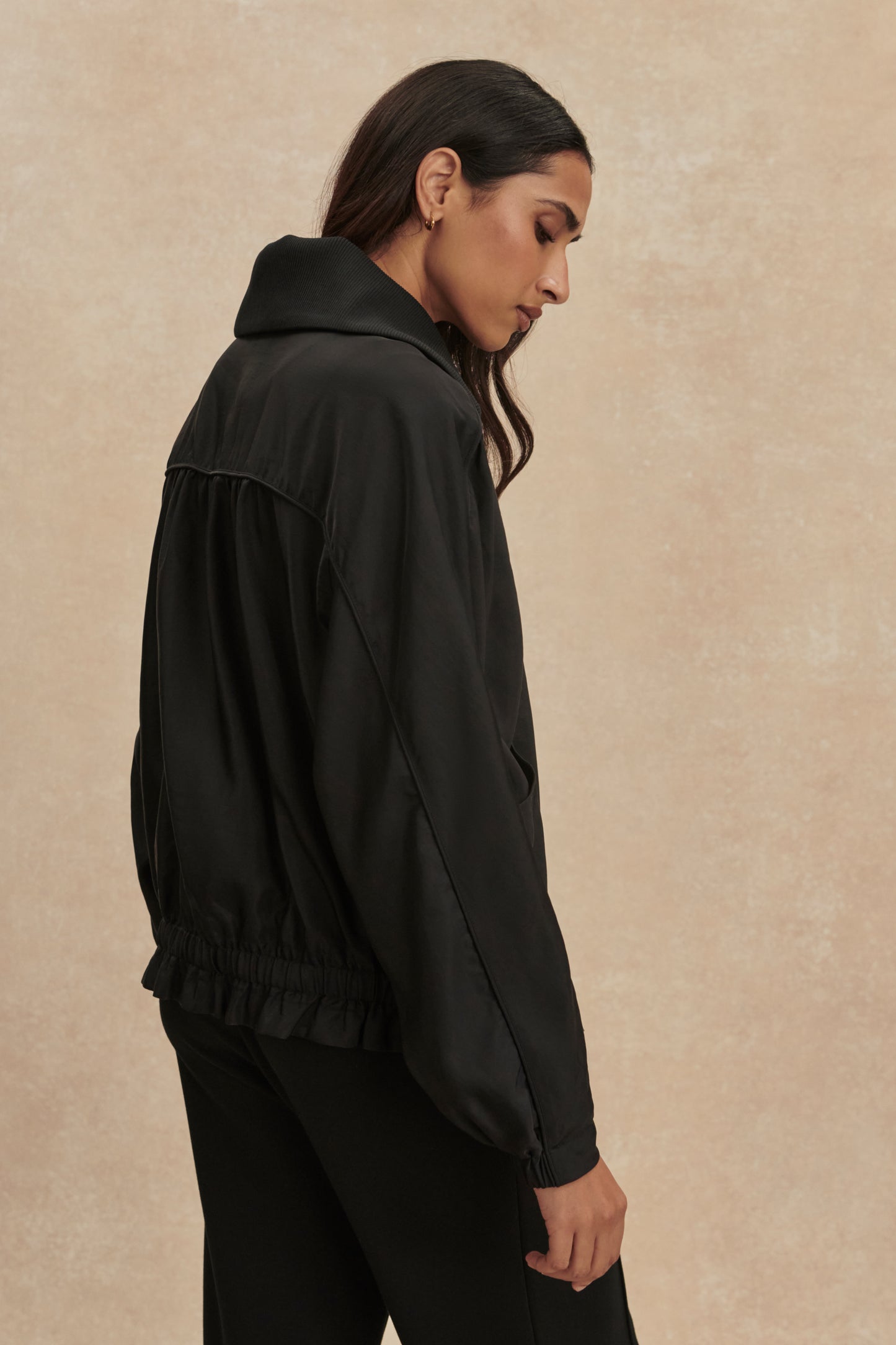 LOTTA BLOUSON JACKET BLACK