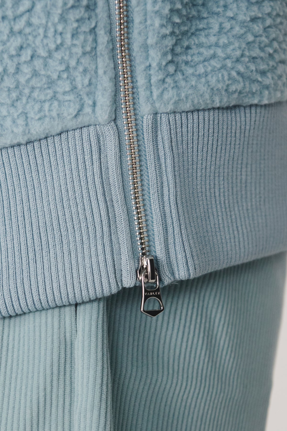 JAYLIN HALF ZIP FLEECE SWEAT TOURMALINE