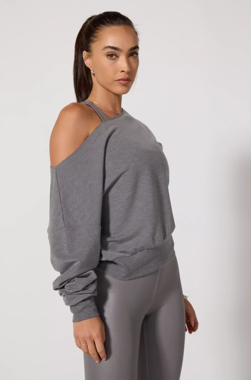 FLASHDANCE SWEATSHIRT GREY