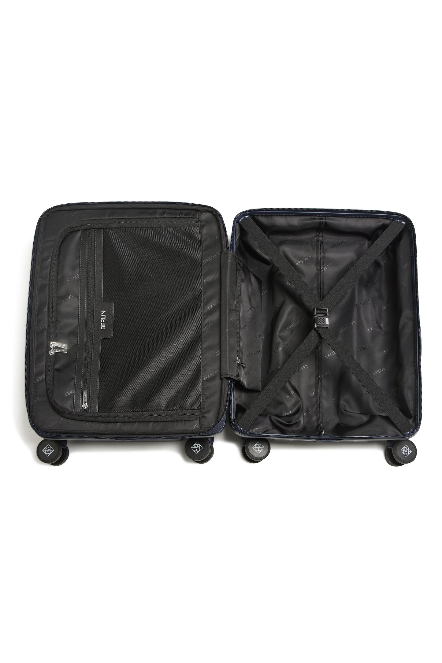 BERLIN EXPANDABLE CARRY-ON SUITCASE MARINE