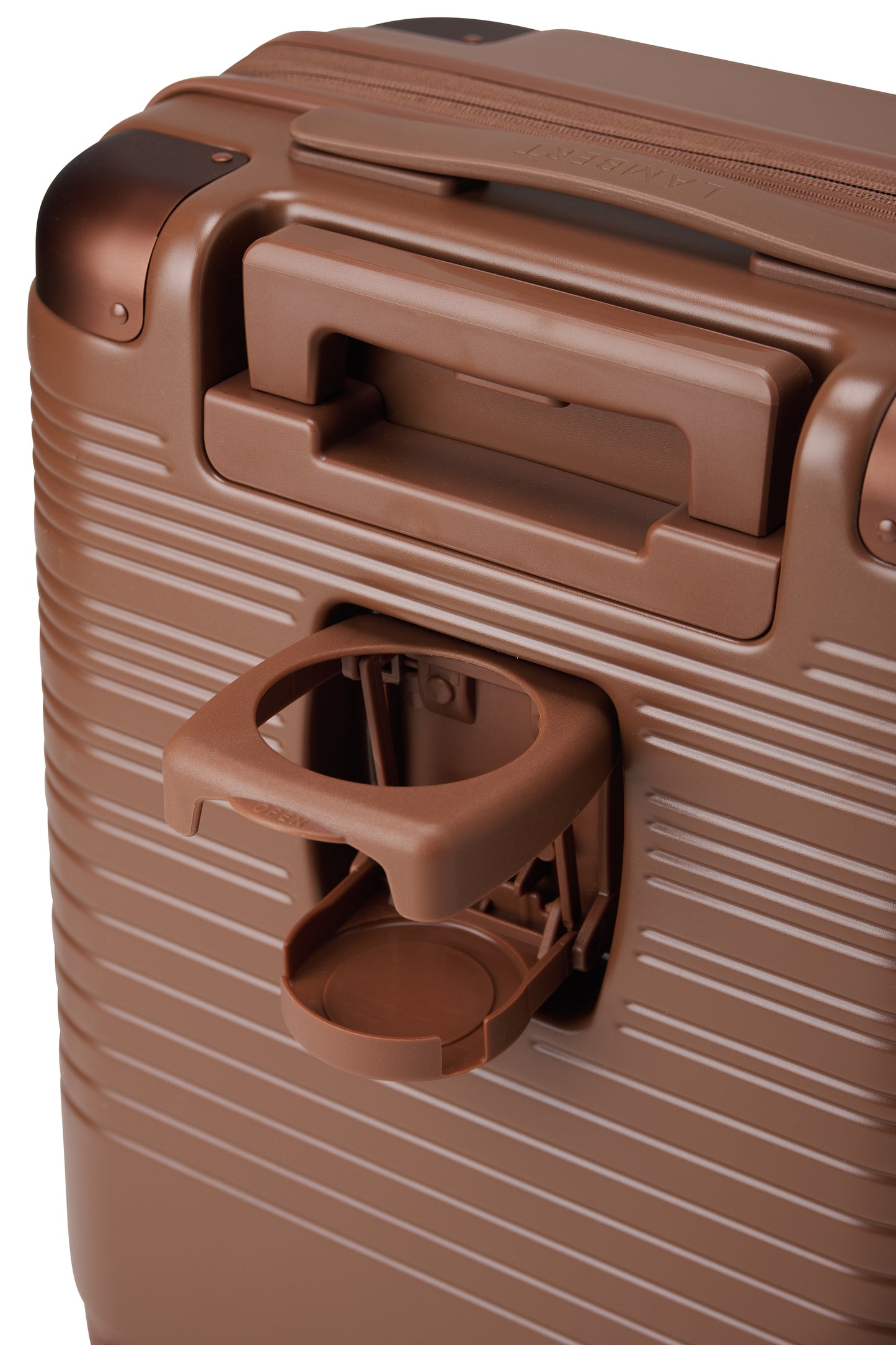 BERLIN EXPANDABLE CARRY-ON SUITCASE SIENNA