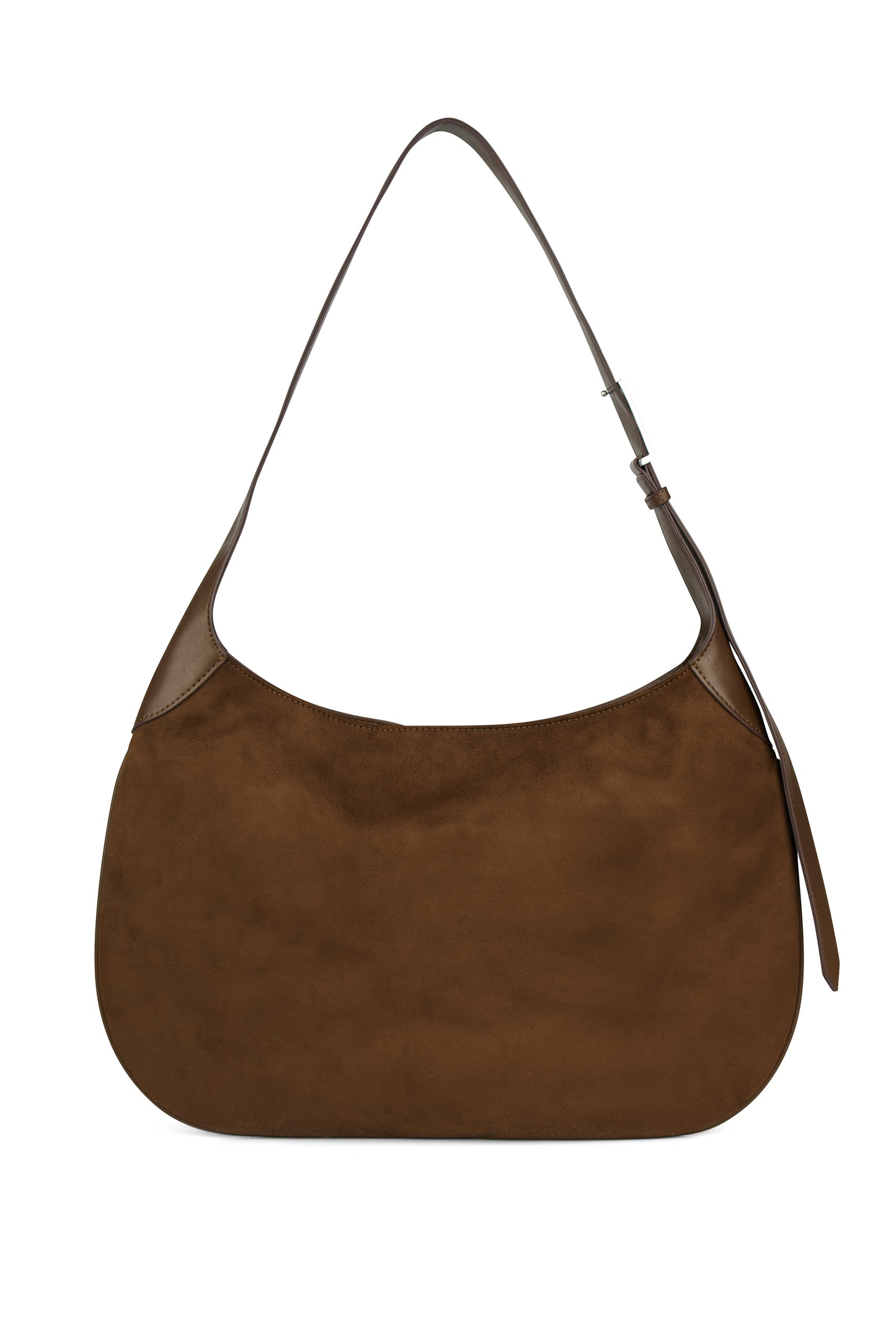 BLAIR SUEDE SHOULDER BAG CACAO