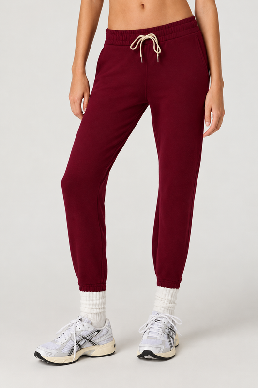 PERFORMANCE JOGGER CHERRY NOIR