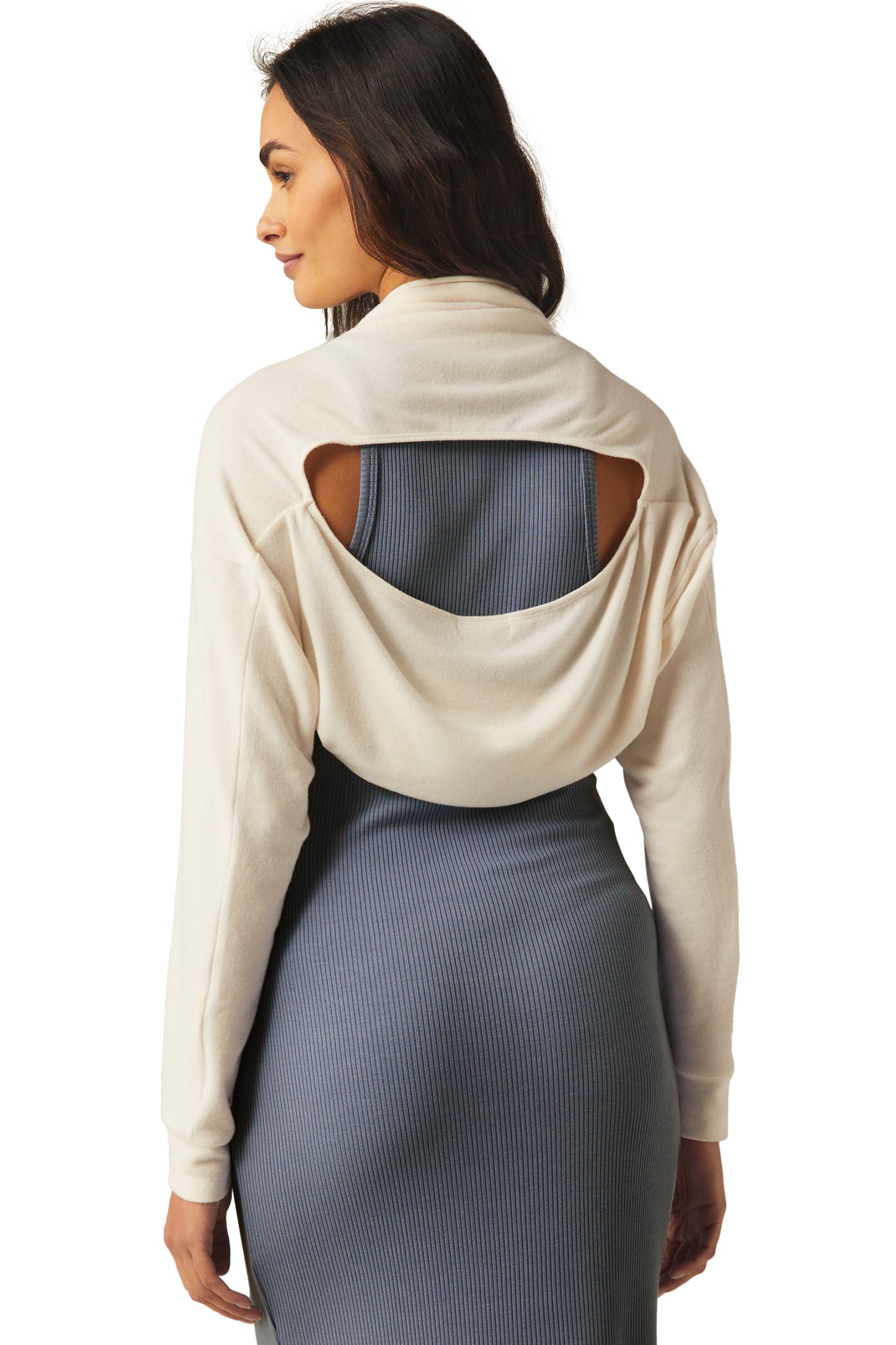 DUET 2-WAY CONVERTIBLE SHRUG FRESH SNOW