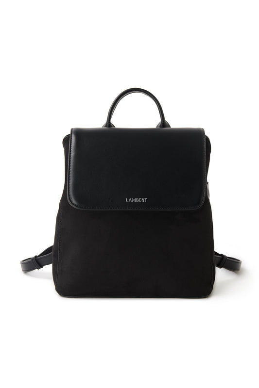 CYNTHIA SUEDE BACKPACK BLACK