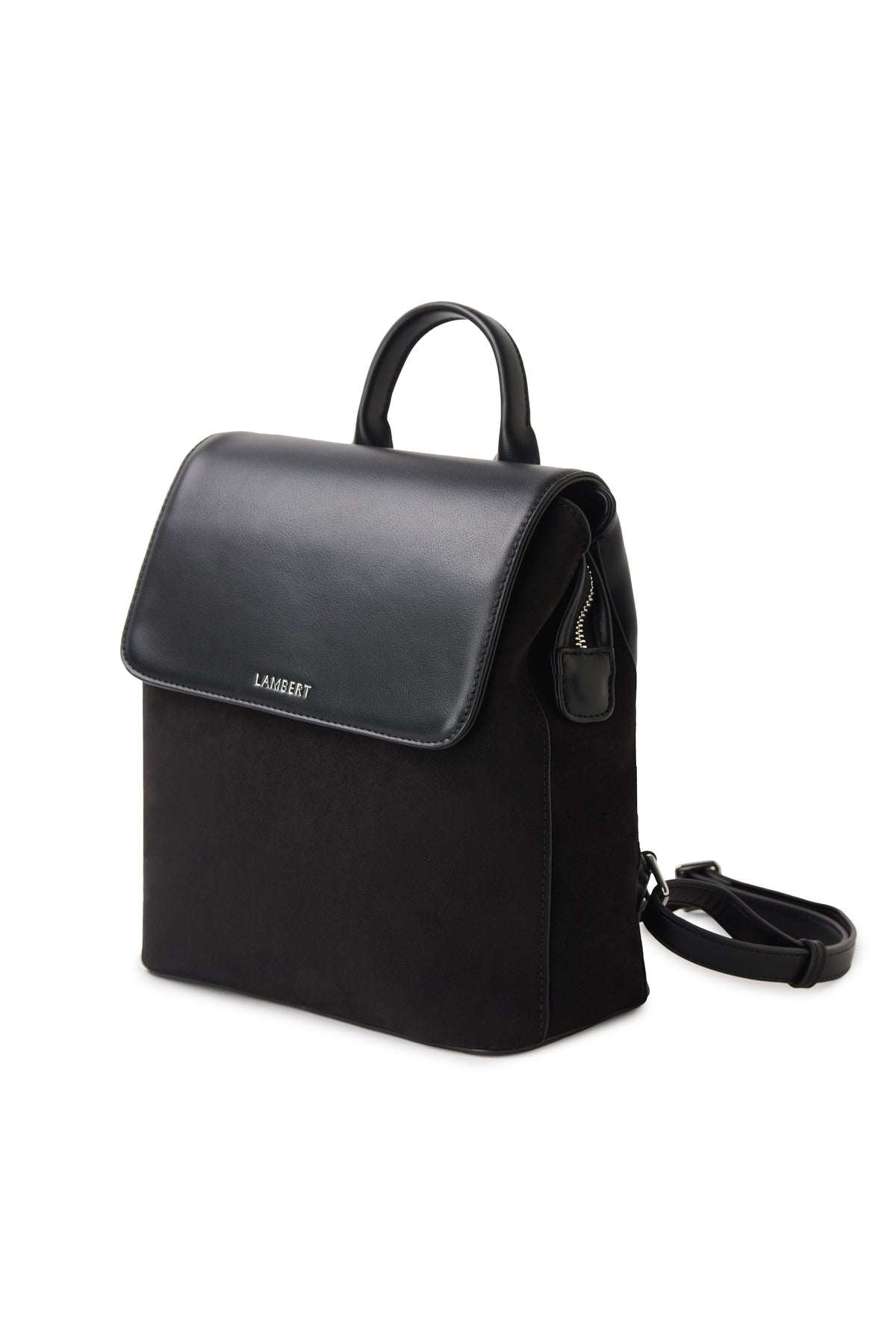 CYNTHIA SUEDE BACKPACK BLACK