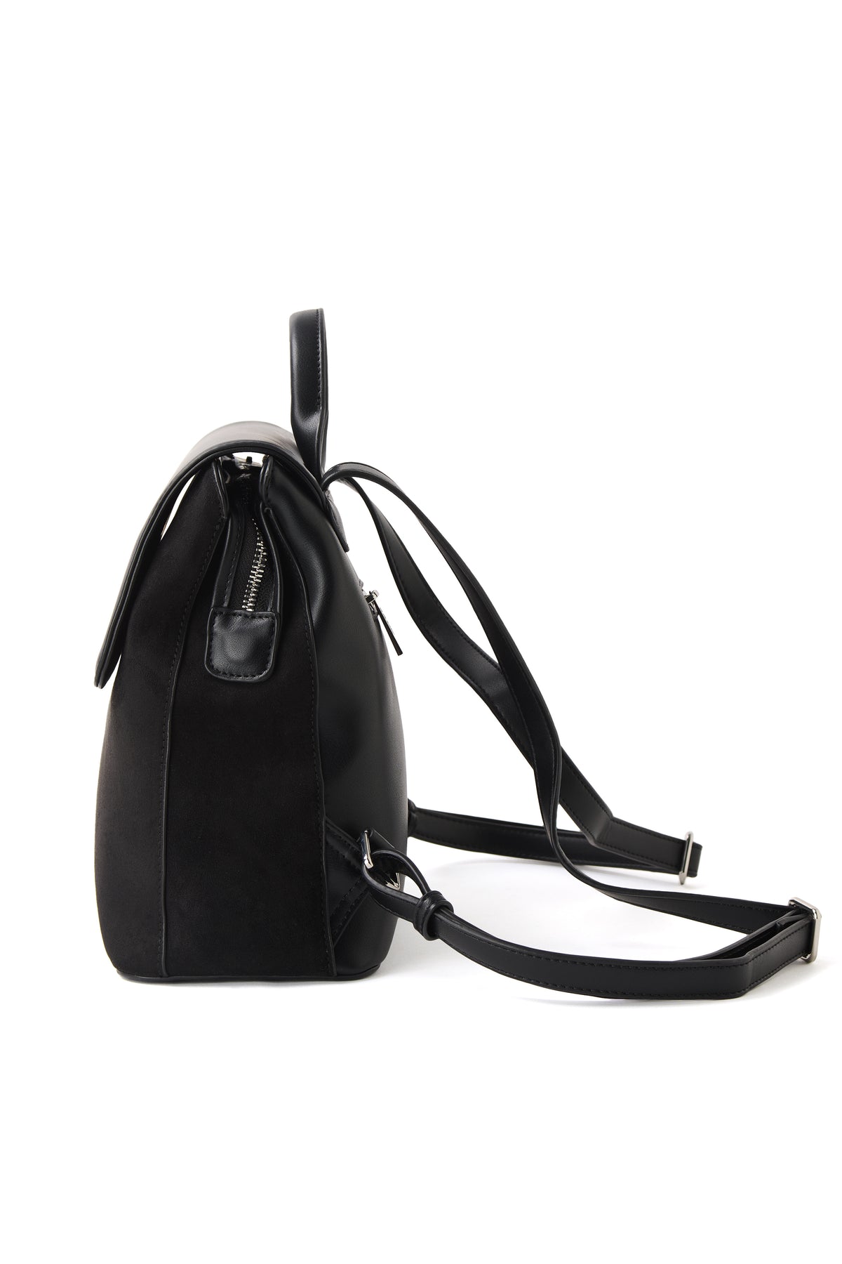 CYNTHIA SUEDE BACKPACK BLACK
