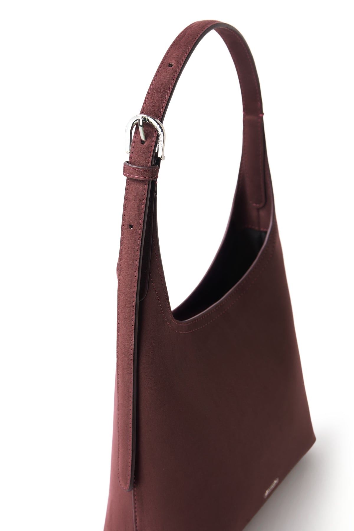 ELENA SUEDE SHOULDER BAG CASSIS