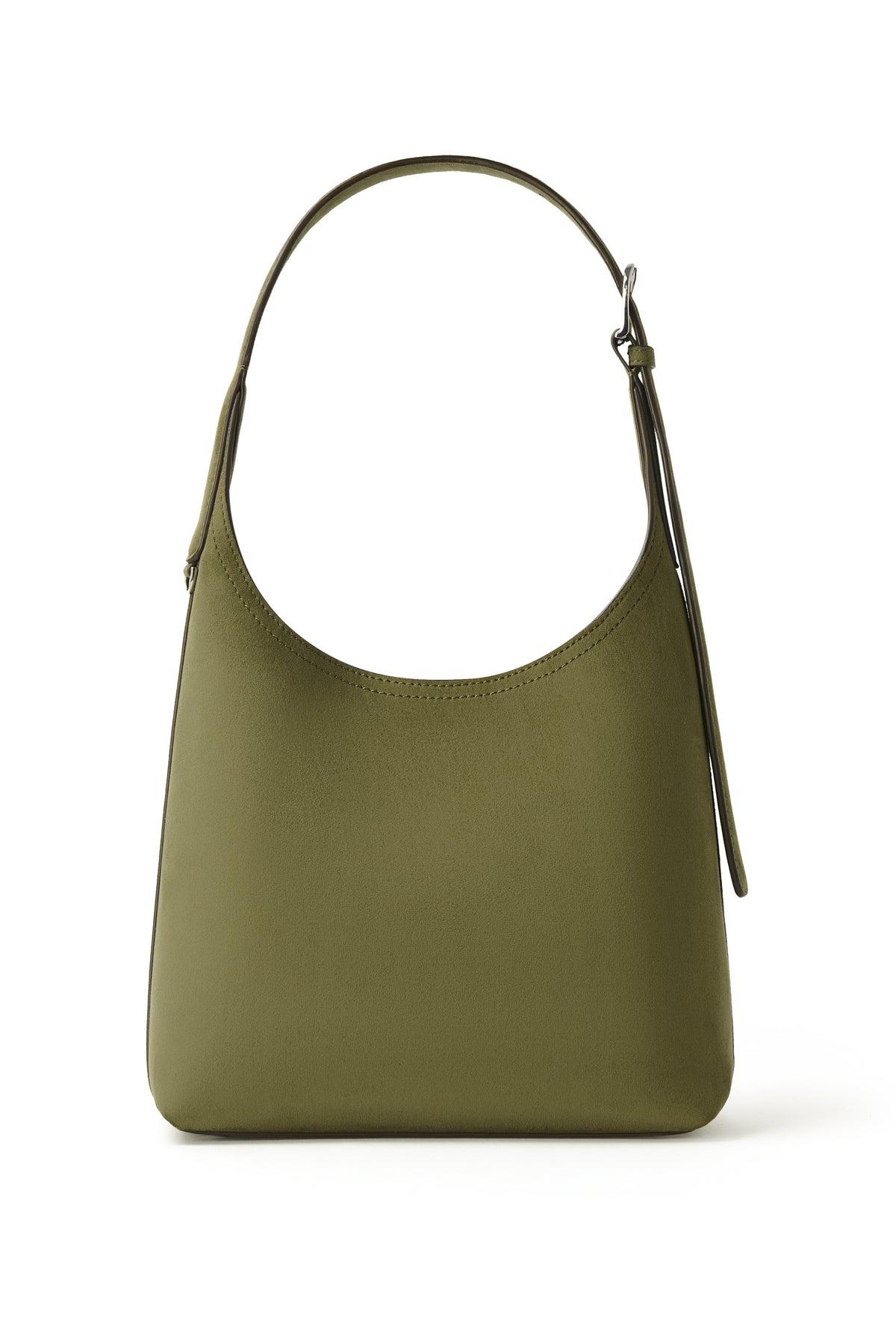 ELENA SUEDE SHOULDER BAG MOSS