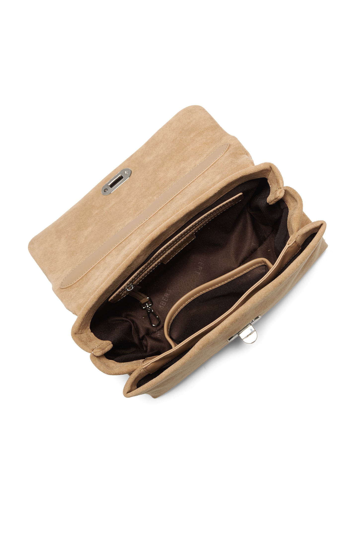 FREYA 2-IN-1 SUEDE BAG BEIGE