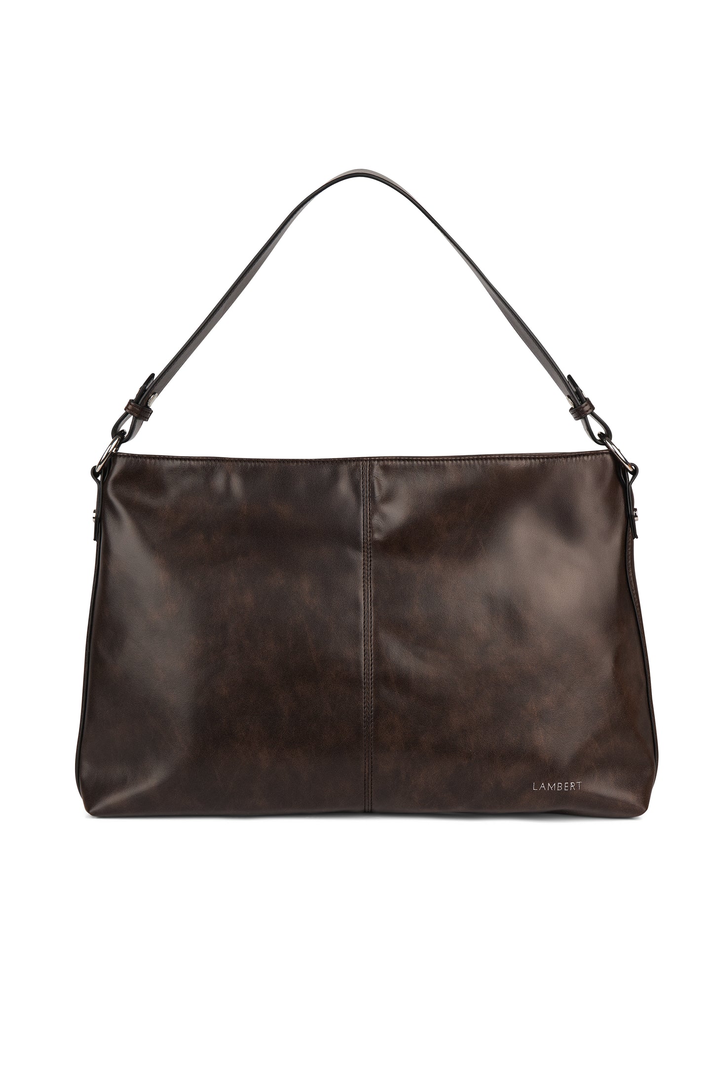 GIANNA 2-IN-1 DISTRESSED HANDBAG ESPRESSO