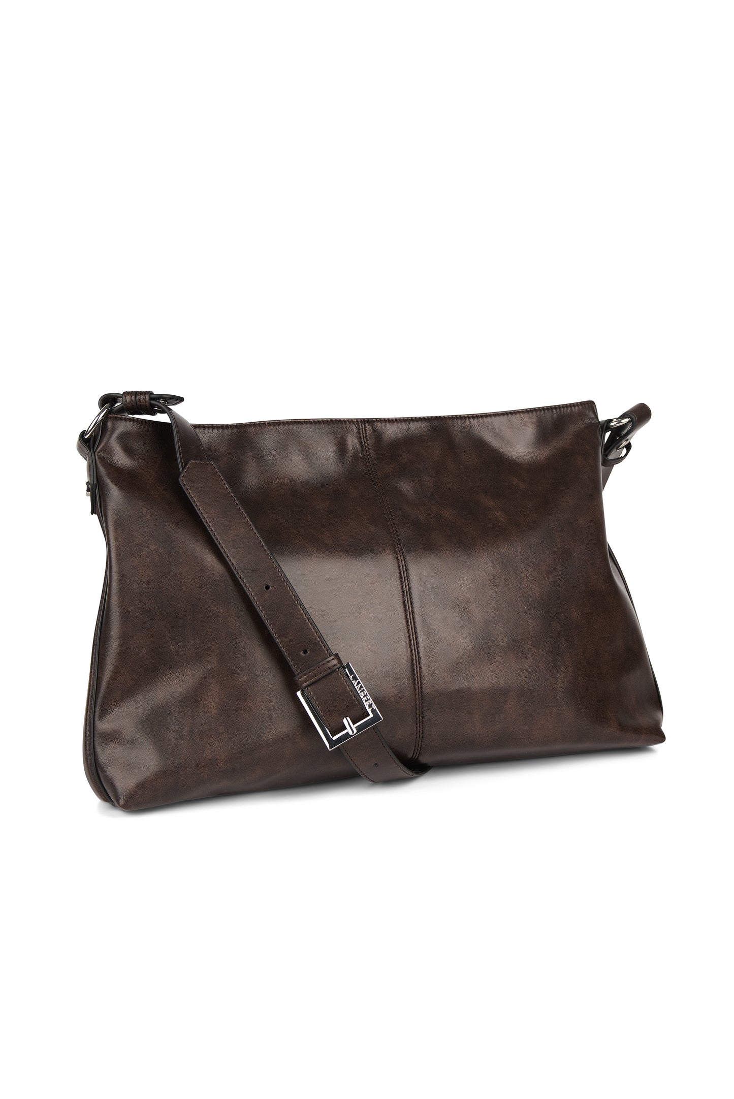 GIANNA 2-IN-1 DISTRESSED HANDBAG ESPRESSO