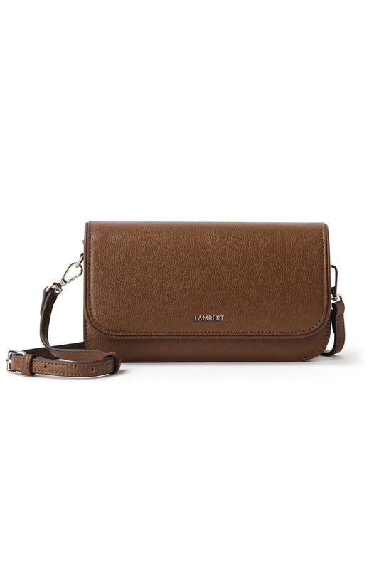GRACE CROSSBODY WALLET HAZELNUT