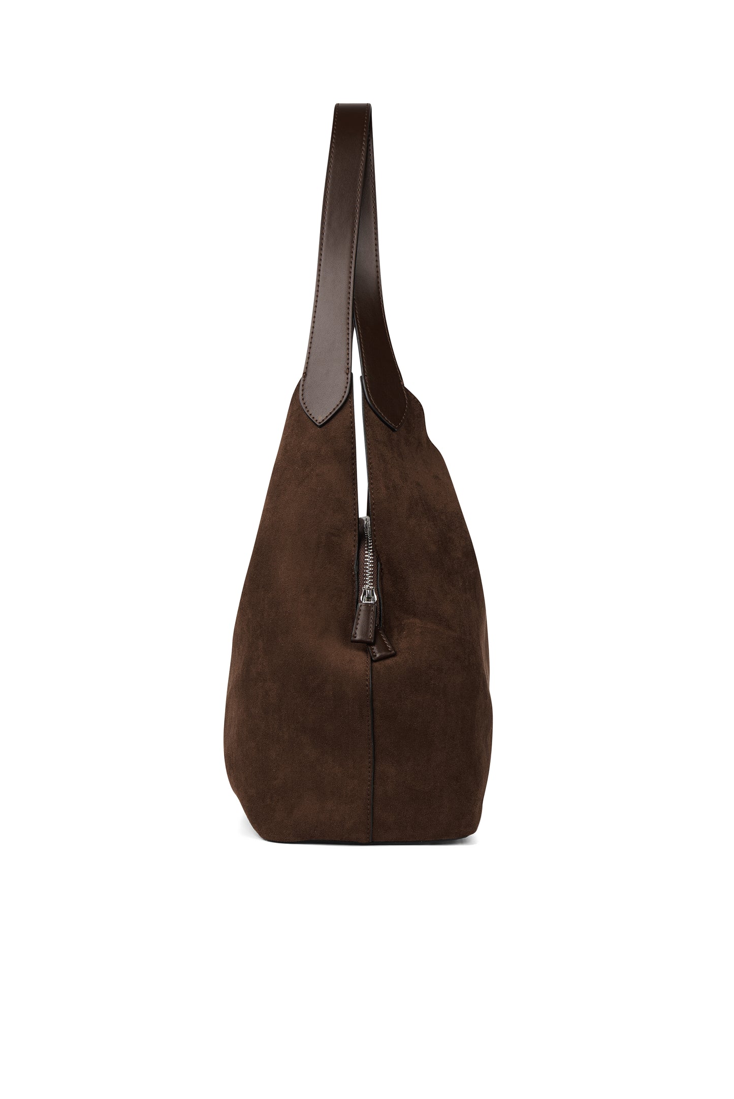 KATY SUEDE TOTE BAG BARK