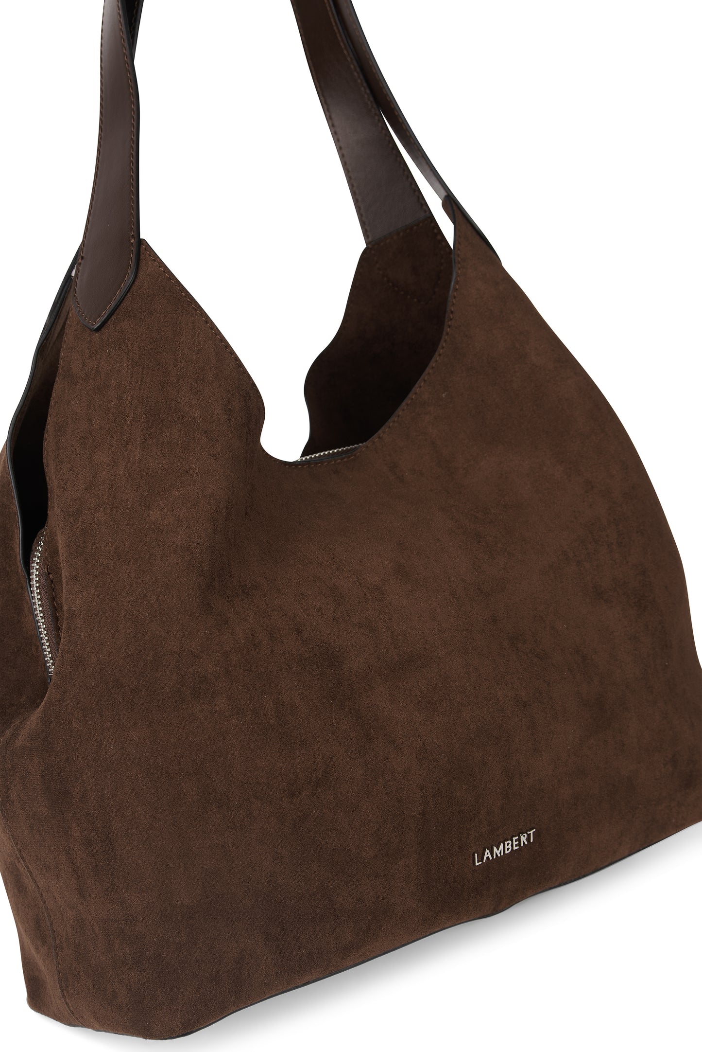 KATY SUEDE TOTE BAG BARK