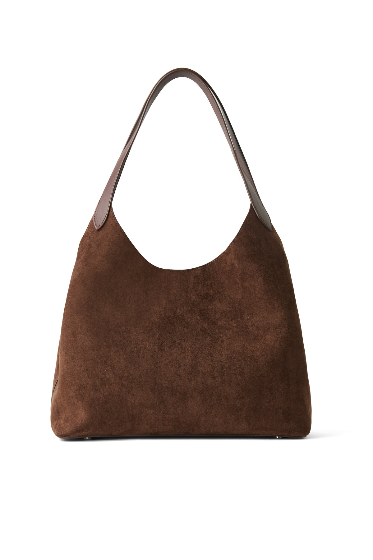 KATY SUEDE TOTE BAG CHOCOLATE